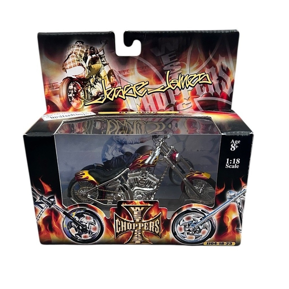 Jesse James West Coast Choppers El Duce JJ04-18-23. 1:18 Scale Die‎ Cast